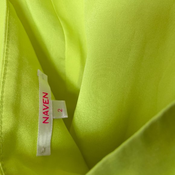 NAVEN Open Halter Neon Dress - Size 2 - Picture 2 of 5